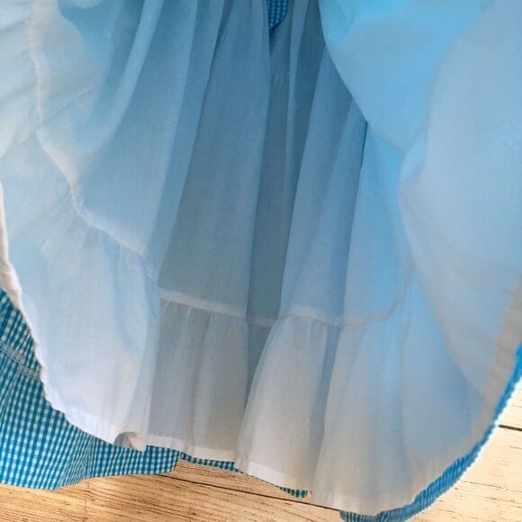 MARMELLATA SMOCKED GINGHAM DRESS WITH EMBROIDERED FISH‎ - Picture 10 of 10